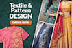 create unique textile, cushion, rug and seamless pattern designs