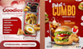 design restaurant flyer, poster, food ads, restaurant vinyl board, bar, cafe
