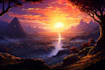 design detailed fantasy landscapes