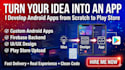 create your android app from idea to play store with full support