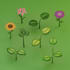 create optimized 3d game props and low poly assets