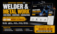 build welder website iron work metal works website handyman website