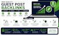 provide high quality guest post backlinks for SEO