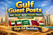 provide guest post backlinks on gulf countries sites