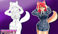 draw your fursona, your furry character