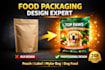 create food packaging pouch design mylar bag design