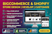design bigcommerce online store customize bigcommerce shopify ecommerce website