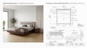 design modern furniture with 3d rendering and technical plans