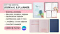 do journal, printable, editable kdp journal, digital planner, workbook on canva