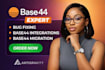 base44 bug fixing base44 deploy base44 integrations base44 migration base44 mvp