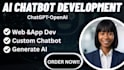 develop ai, ai web application, ai software developer