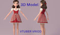 create 3d vtuber model vroid 3d character design and anime live 3d