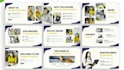 create webinar presentation slides, online course, training slide educate design
