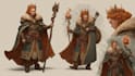 draw character illustration concept  and concept art