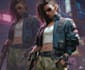 draw cyberpunk character design with neon style