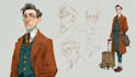 character design in comic style