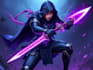 shape stunning dnd fantasy rpg character paintings with cosmic elements