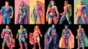 design an amazing superhero pop art
