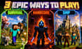 design minecraft survival youtube thumbnail