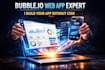 create bubble io mvp, dashboards, automation, and web apps without code