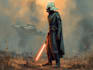 making a star wars and sci fi illustration