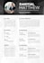 craft an infographic, style canva resumes