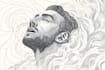 create monoline drawing illustration