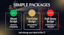 be your scriptwriter and write and edit movie scripts
