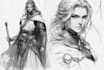 sketch fantasy character concept art