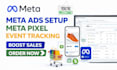 setup and manage meta ads with meta pixel event setup and tracking