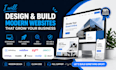 design and build a high converting website on shopify webflow weebly zyro jimdo