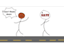 create 2d stick man animation video for social media