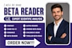 beta read your manuscript on any genre and provide detailed feedback