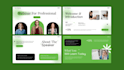 create webinar powerpoint slides design, course presentation, educational slides