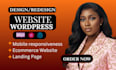 create and build wordpress website and revamp wordpress website