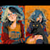 do an anime or comic character