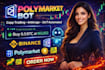 build claude code polymarket arbitrage trading bot openclaw telegram bot lovable
