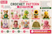 write custom crochet pattern PDF, amigurumi handmade design, pro service