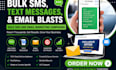 send bulk SMS marketing campaign text message