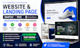 build simvoly website wix landing page wordpress dropshipping website design