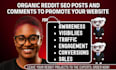 have our agency do organic reddit SEO post and comment to promote website ai app