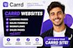 design carrd website, redesign carrd, carrd landing page carrd pro expert