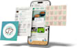 design modern mobile app UI screens in figma