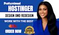hostinger website design hostinger website redesign hostinger website design