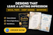 design a stunning editable invitation card for any event