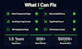 fix react nextjs javascript and typescript bugs and errors