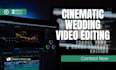 edit cinematic wedding highlight, trailer, full wedding video