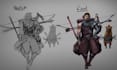 create a custom dnd character illustration