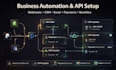 do API integration, custom automation, and webhook setup