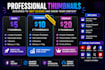 design eye catching thumbnails
